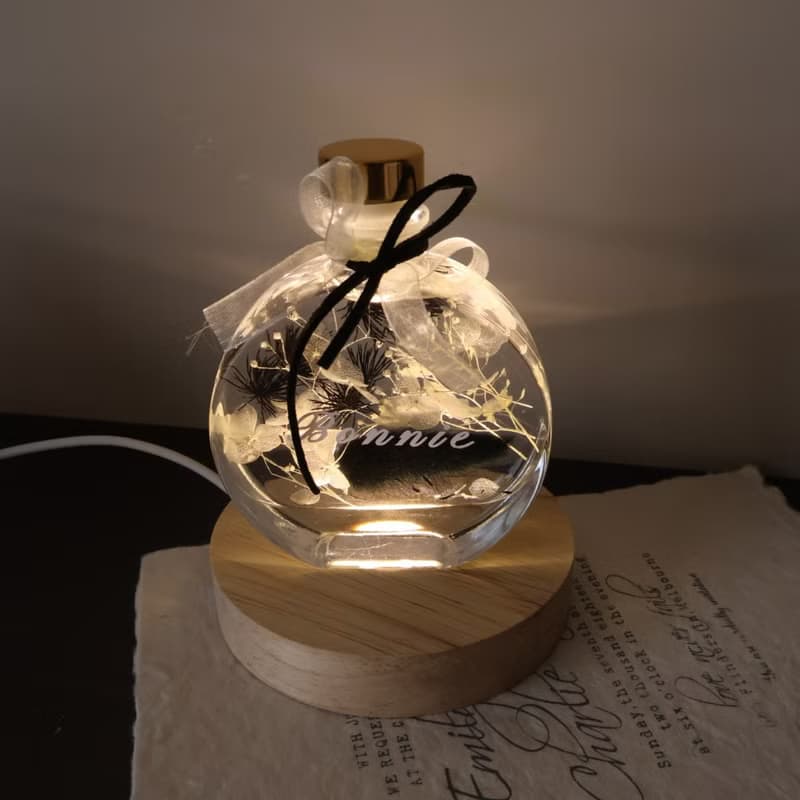 DIY材料包•六款永生花浮游花夜燈 畢業 生日 手作禮物