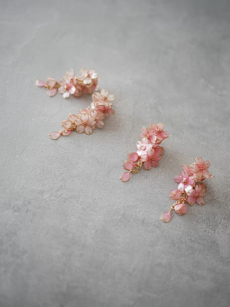 枝垂桜2　ピアス・イヤリング