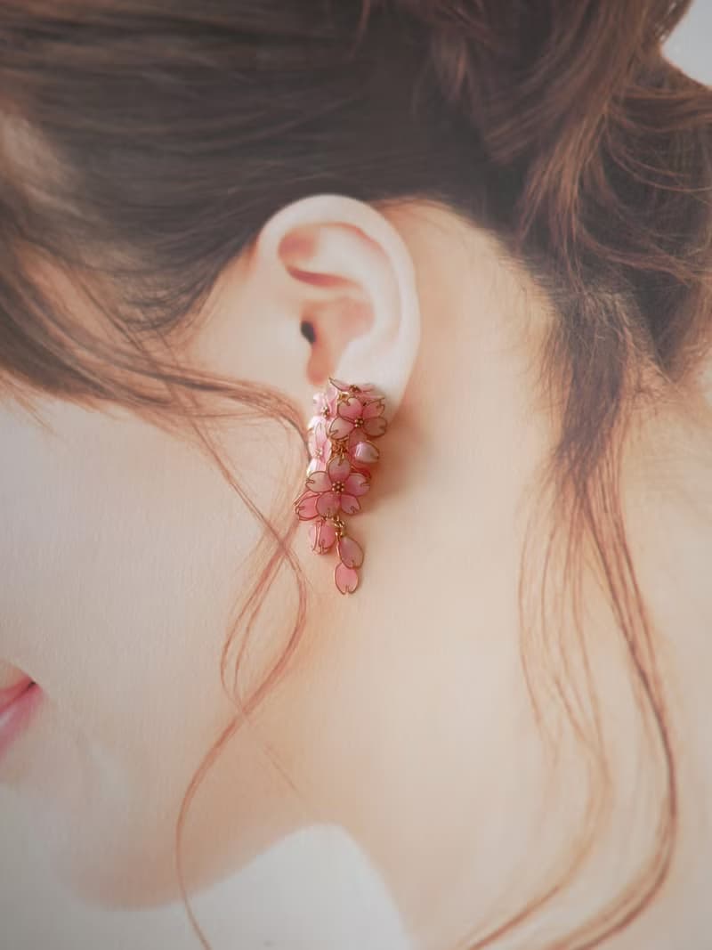 枝垂桜2　ピアス・イヤリング