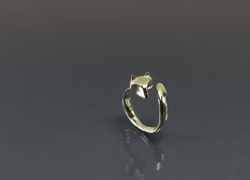 圖像系列-小狐狸925銀戒