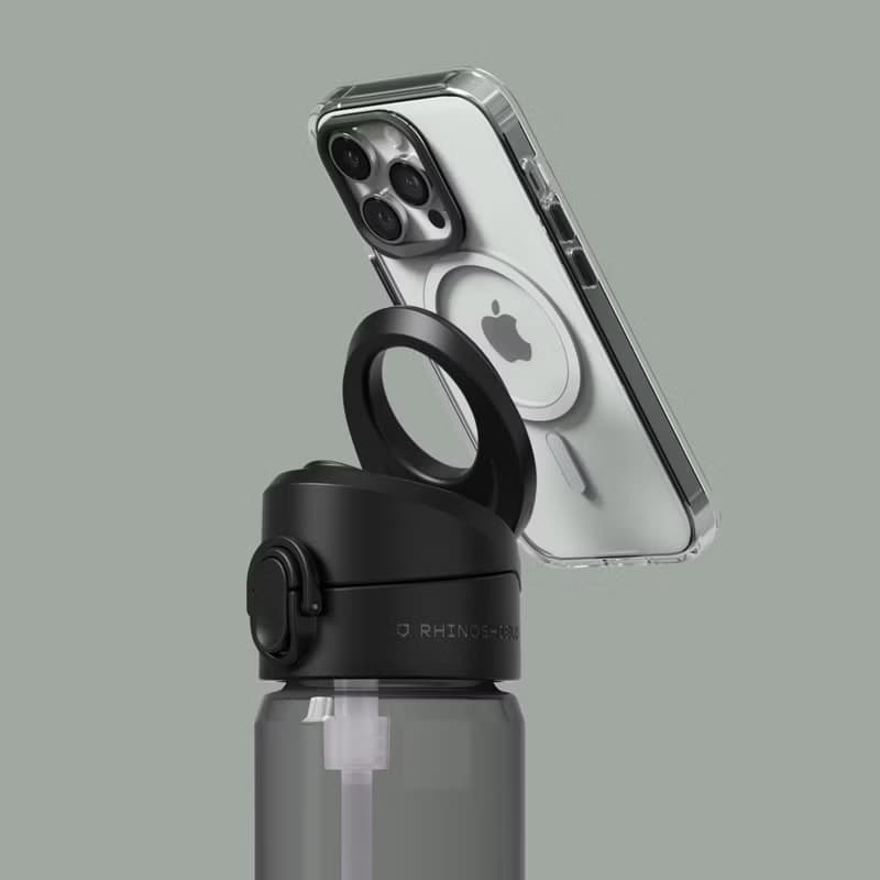 AquaStand磁吸水壺-Tritan800ml(附吸管)MagSafe兼容支架運動水壺