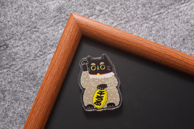 雙面招財貓冰箱貼