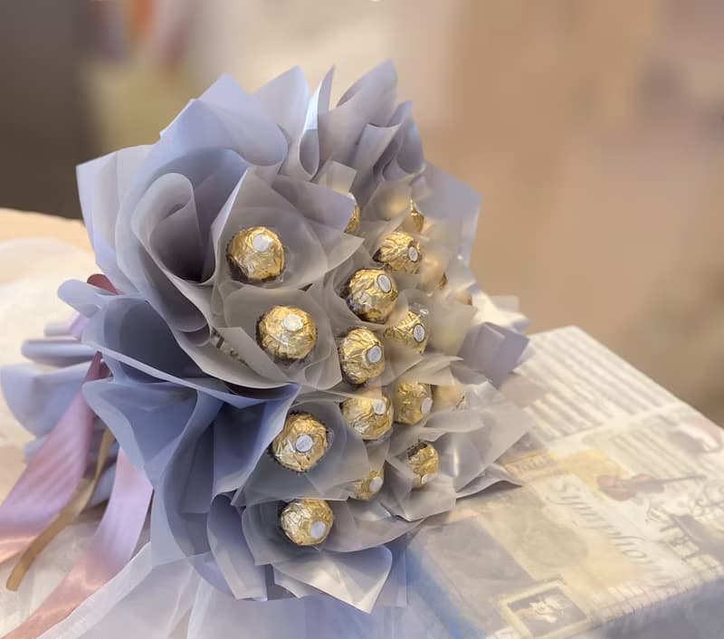金沙浪漫花束   金沙巧克力 情人節  生日禮物