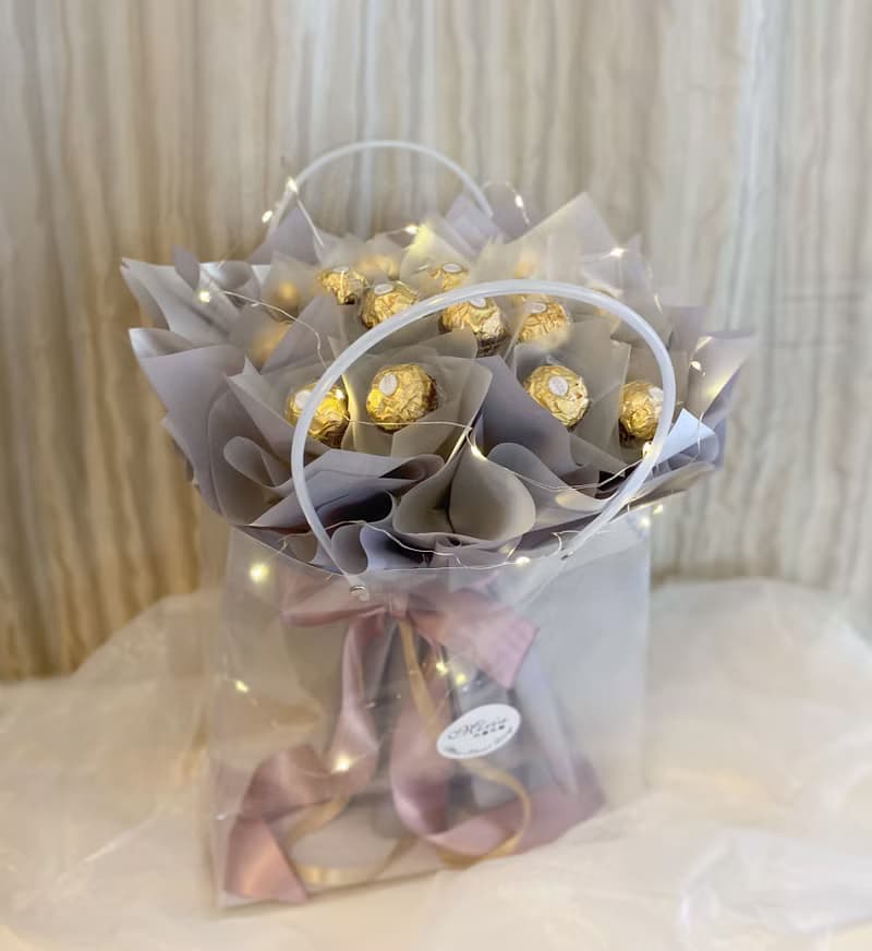 金沙浪漫花束   金沙巧克力 情人節  生日禮物