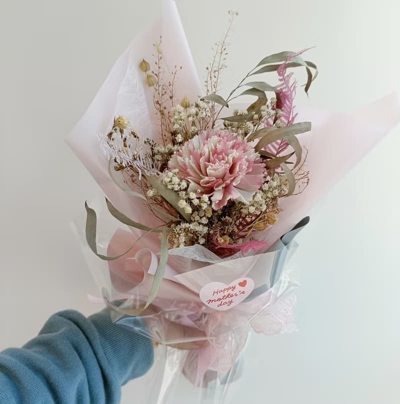 紅玫瑰永生乾燥花束  結婚求婚告白捧花外拍週年情人節生日交換禮
