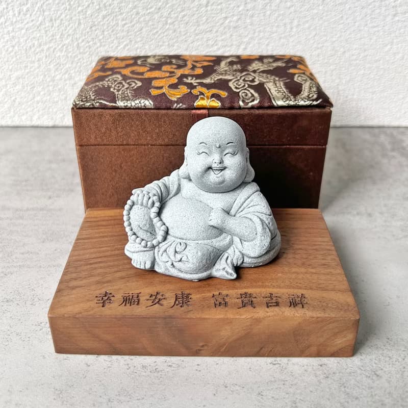 迷你彌勒佛 父親節禮物 生日禮物 退休禮物 入厝禮物 開店送禮