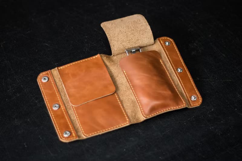 Leather Watch Roll for 2-4 watches, Leather watch pouch, watch case, watch box