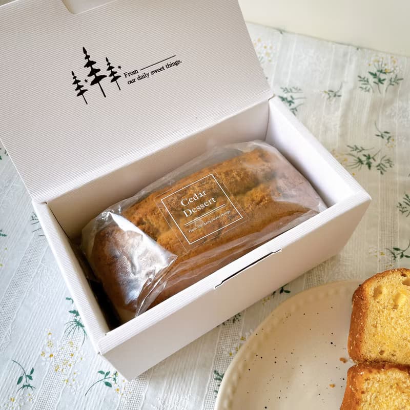 磅蛋糕禮盒| 彌月禮 |焦糖蘋果、柚香烏龍、伯爵茶香、檸檬薰衣草
