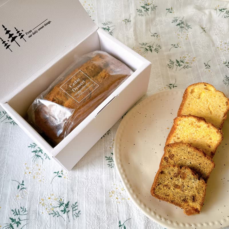 磅蛋糕禮盒| 彌月禮 |焦糖蘋果、柚香烏龍、伯爵茶香、檸檬薰衣草