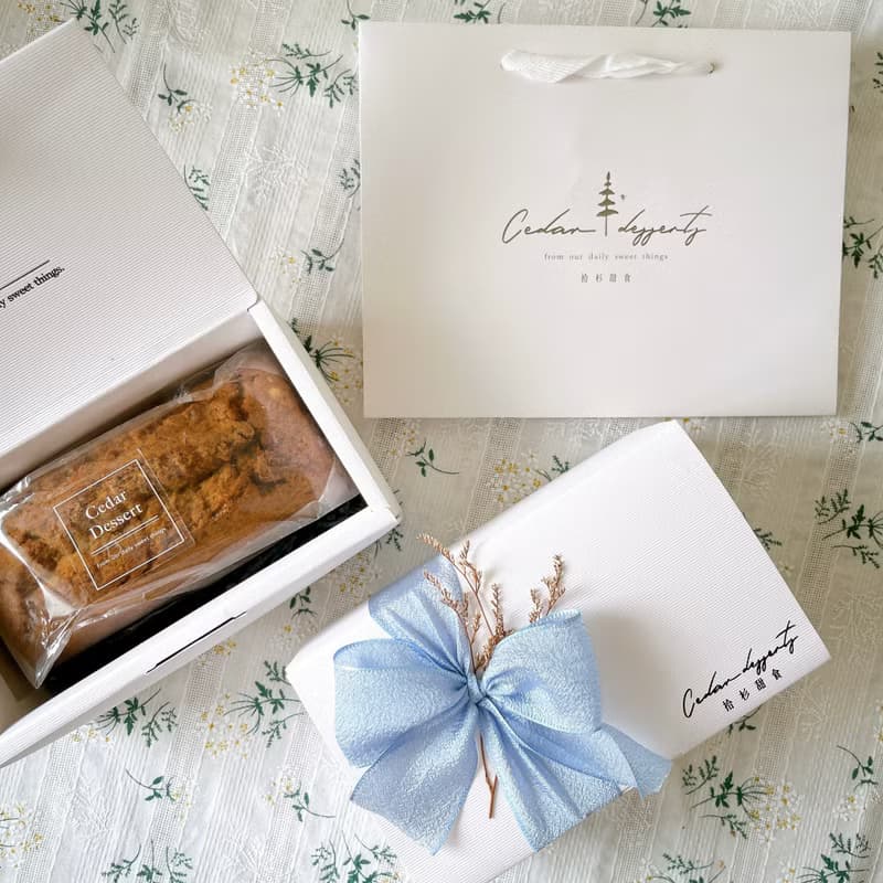 磅蛋糕禮盒| 彌月禮 |焦糖蘋果、柚香烏龍、伯爵茶香、檸檬薰衣草