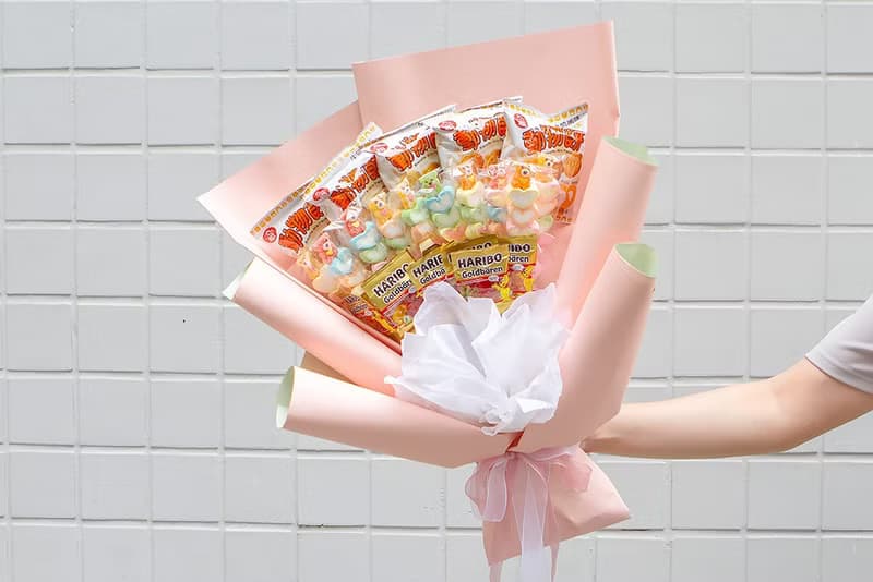 小朋友生日零食花束 (動物餅乾/棉花糖/小熊軟糖)CO002
