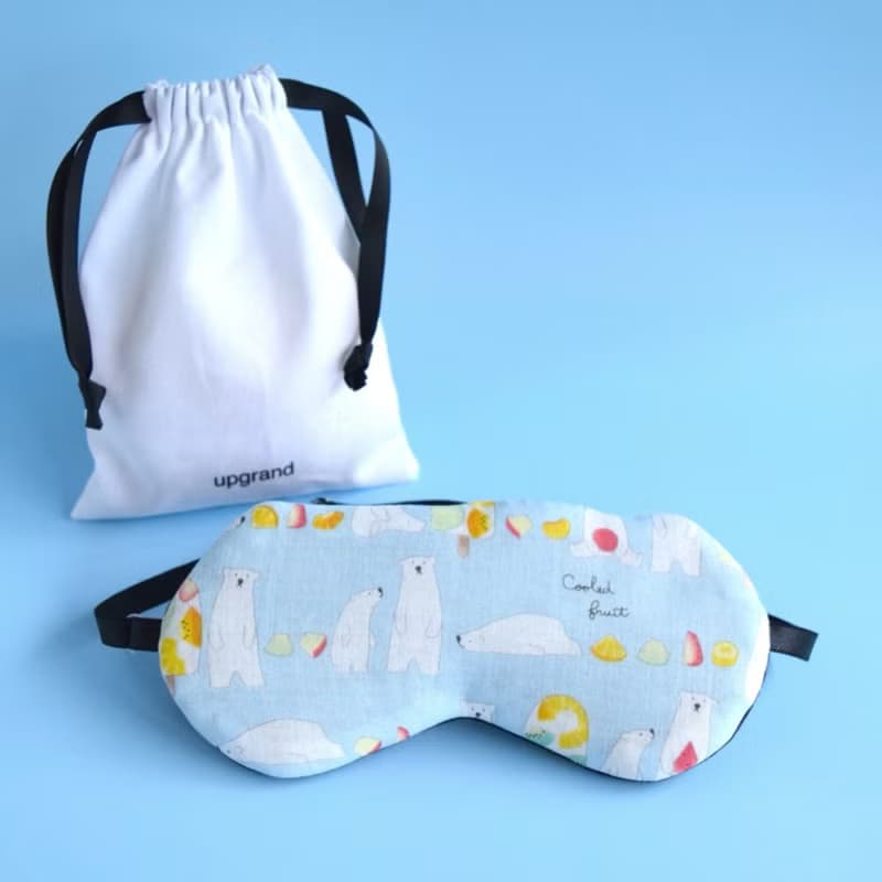 優惠2件套 | 夏日白熊眼罩 |有附收納袋|免費禮品包裝