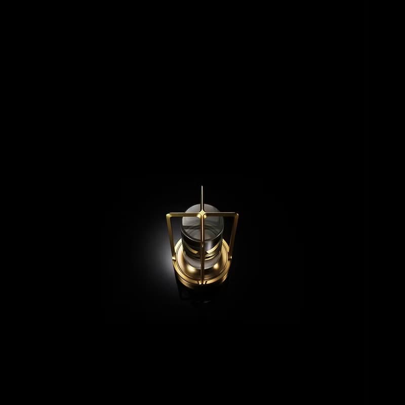 AMBIENTEC | TURN+ Brass 無線桌燈 黃銅