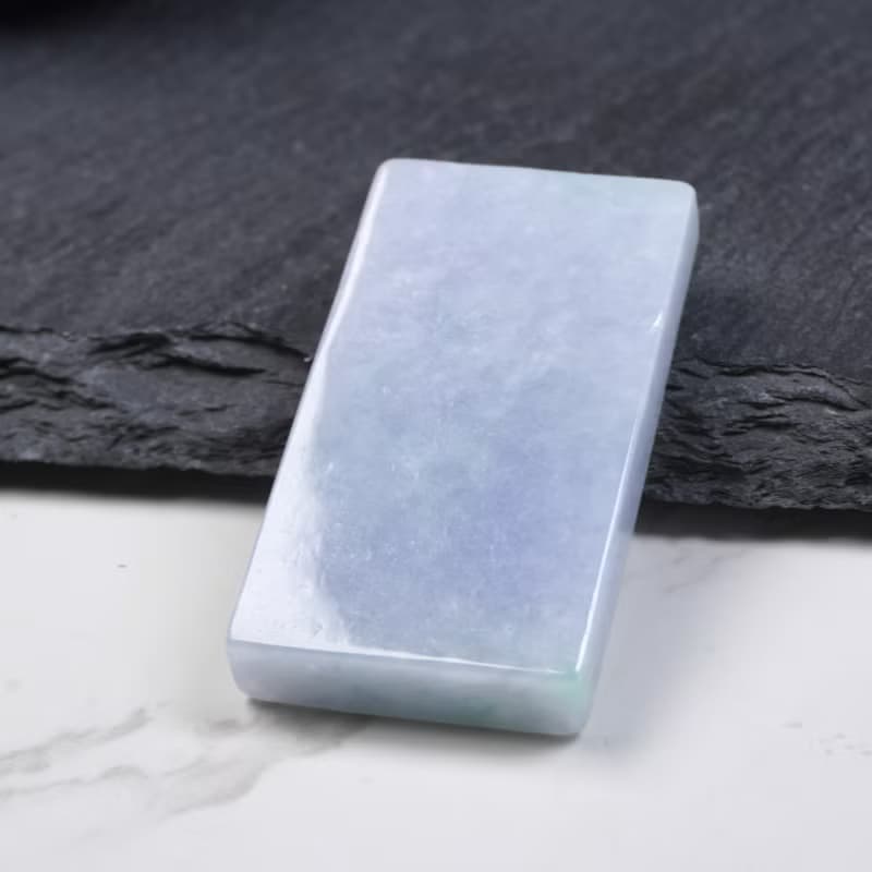 春帶彩翡翠平安無事牌 | 裸石 | 天然緬甸玉A貨翡翠 | 送禮