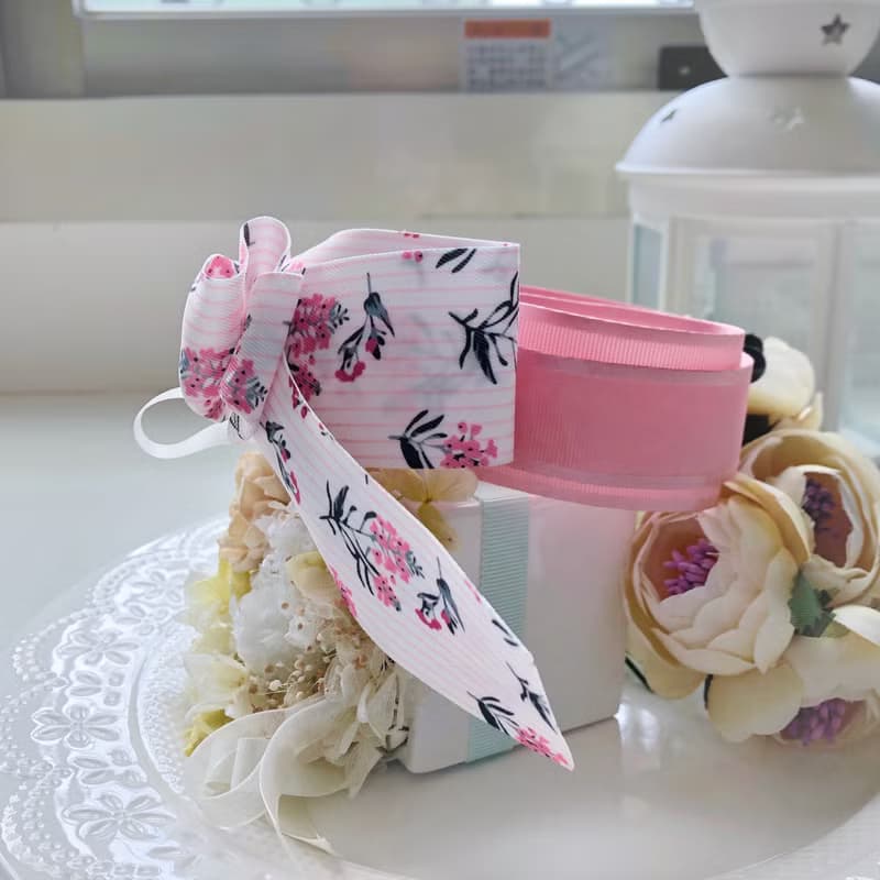 仙女夾香蕉夾相交夾髮夾-粉色花束