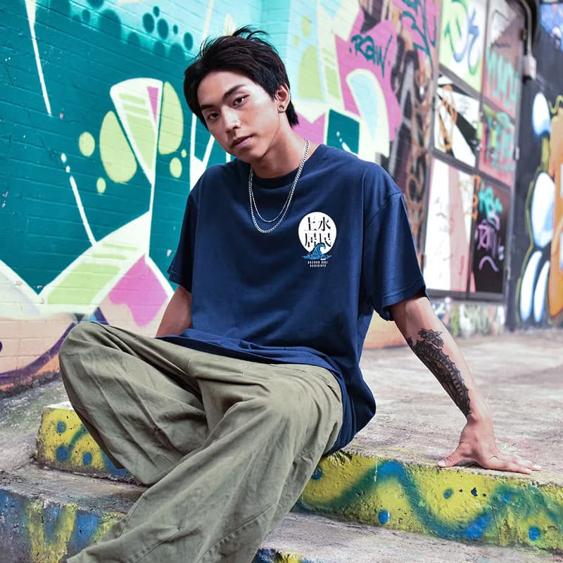 CultT 獨家設計-上水居民短䄂T-Shirt-藍色 (成人/中性)