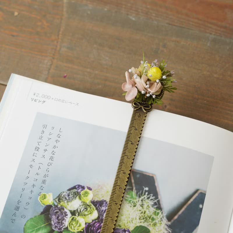 【文具療癒小物】復古花卉書籤