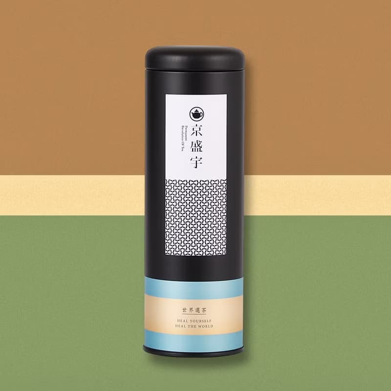 京盛宇【茶葉】日本玄米煎茶-罐裝茶葉50g-世界選茶系列