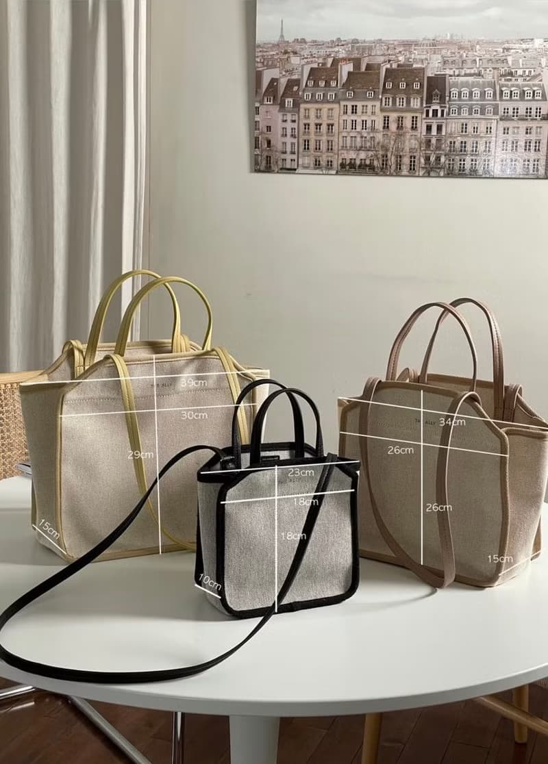 韓國 The Ally | LARGE DANA BAG | 大 | 黃色 | 手袋 單肩包