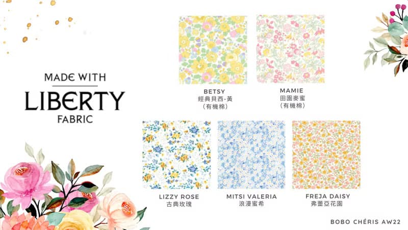 英國LIBERTY FABRICS女童Charlotte法式經典小圓領荷葉長袖襯衫