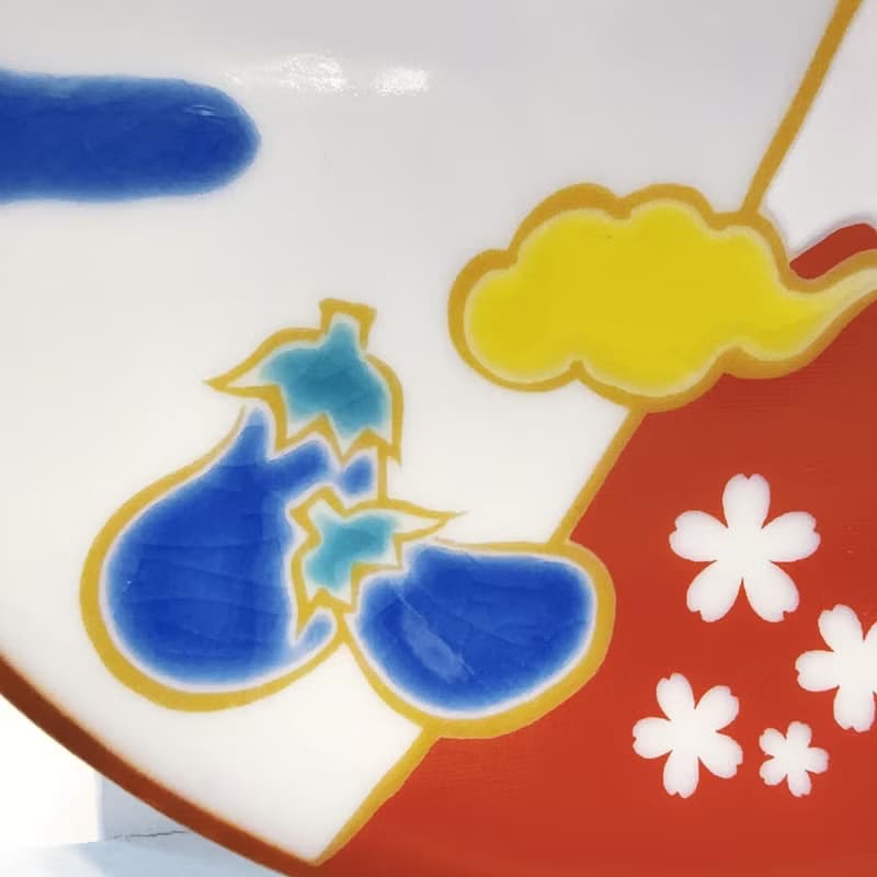 【九谷燒】青郊窯緣起小盤-初夢