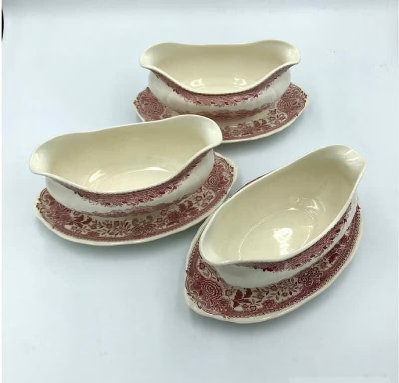 唯寶和博赫醬碗|固定底菜醬碗 稀有復古版| 紅色布爾根蘭系列