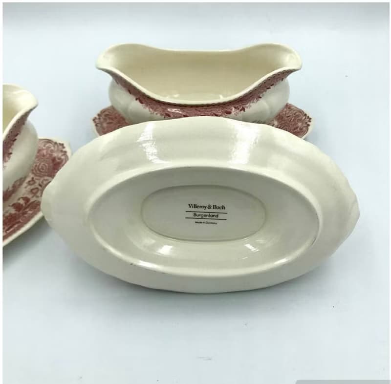 唯寶和博赫醬碗|固定底菜醬碗 稀有復古版| 紅色布爾根蘭系列