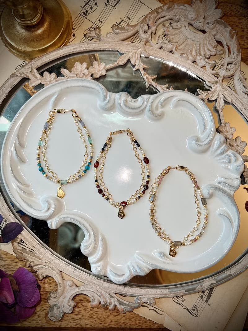 -梵蒂岡聖光-天然水晶手鏈/黃銅手鍊