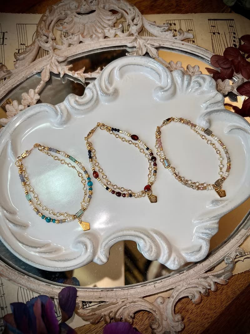 -梵蒂岡聖光-天然水晶手鏈/黃銅手鍊