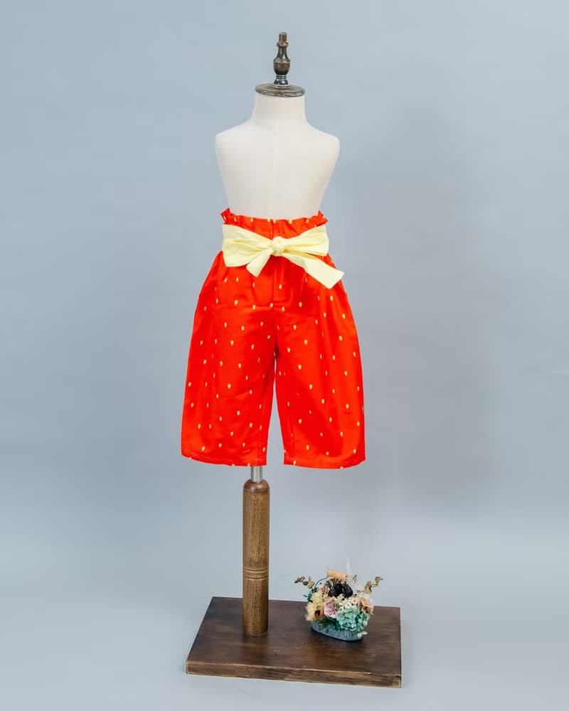 【秋冬新時尚】荷葉寬管長褲-訂製 手工童裝 男童長褲 寬管 女童