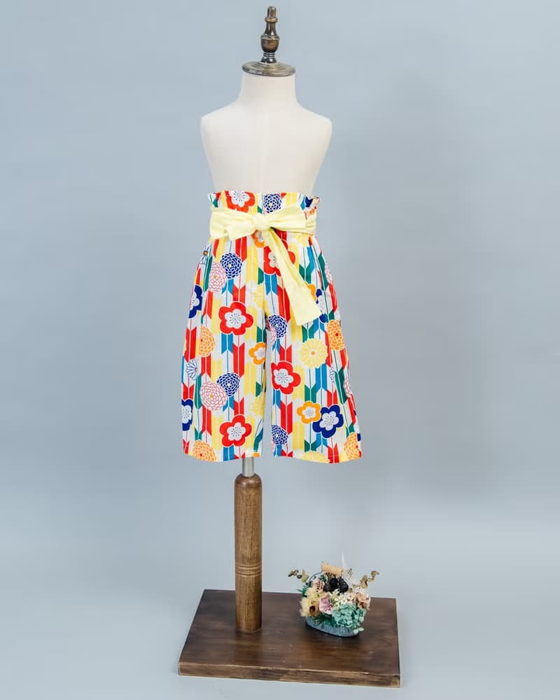 【秋冬新時尚】荷葉寬管長褲-訂製 手工童裝 男童長褲 寬管 女童