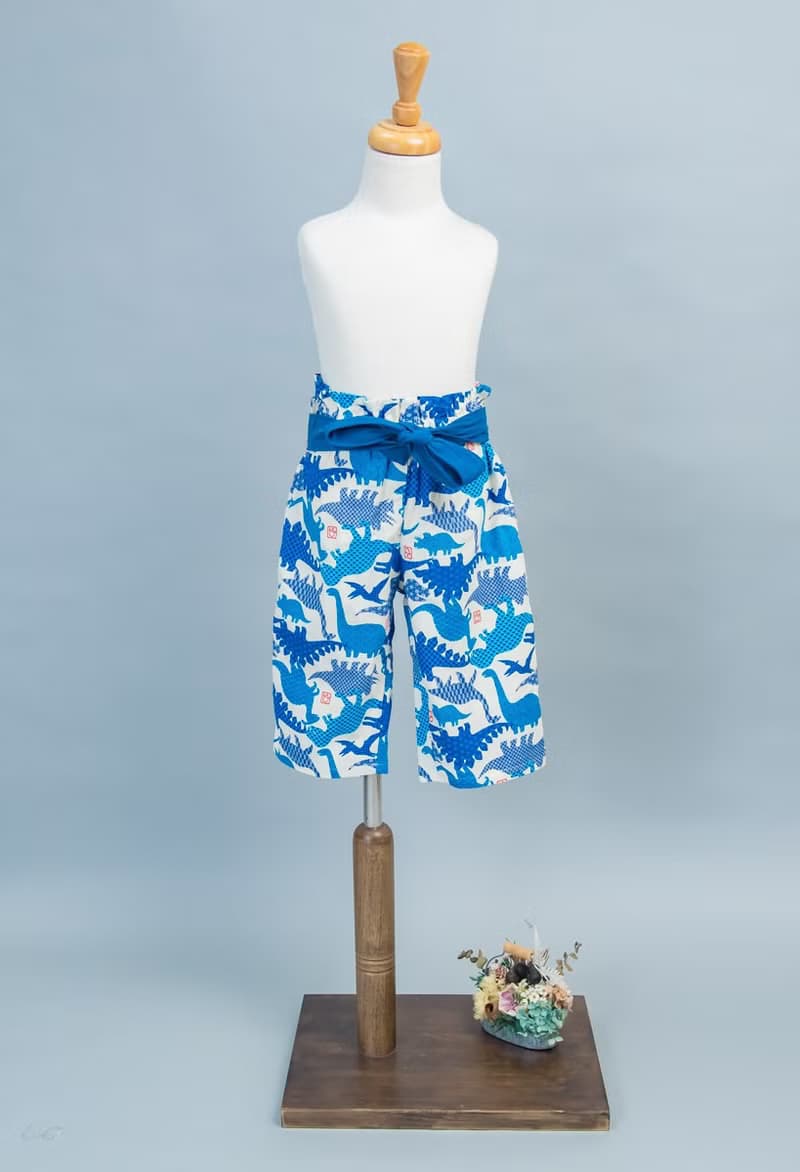 【秋冬新時尚】荷葉寬管長褲-訂製 手工童裝 男童長褲 寬管 女童