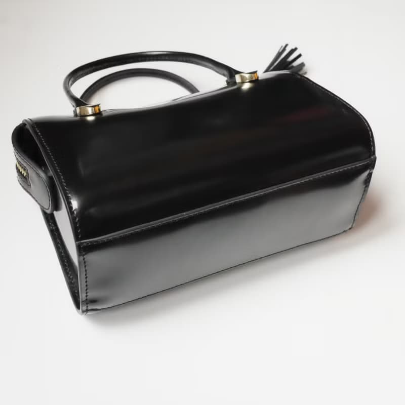 MARTINEZ Bag|意大利小牛皮|黑色|斜背包|側背包|手提包|女友禮物