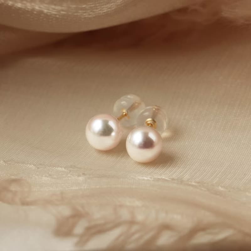 Visel 天女級Akoya珍珠耳環 (6.5-7mm)