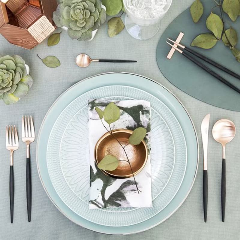 葡萄牙Cutipol GOA系列黑玫瑰金12.5 cm咖啡匙