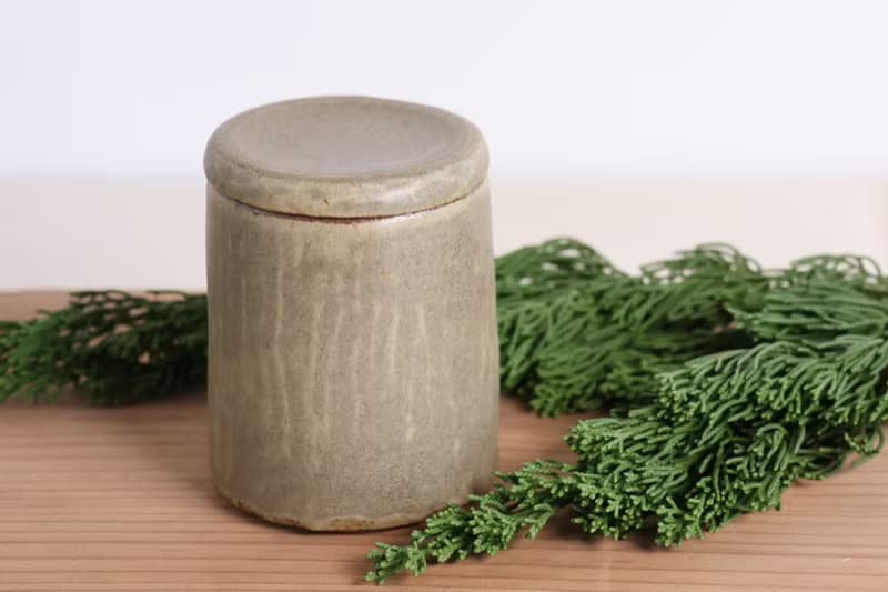 墨綠葡萄灰小罐