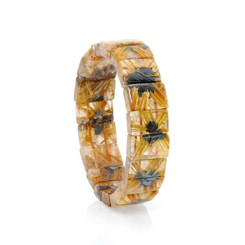 寶麗金珠寶-天然鈦晶手排