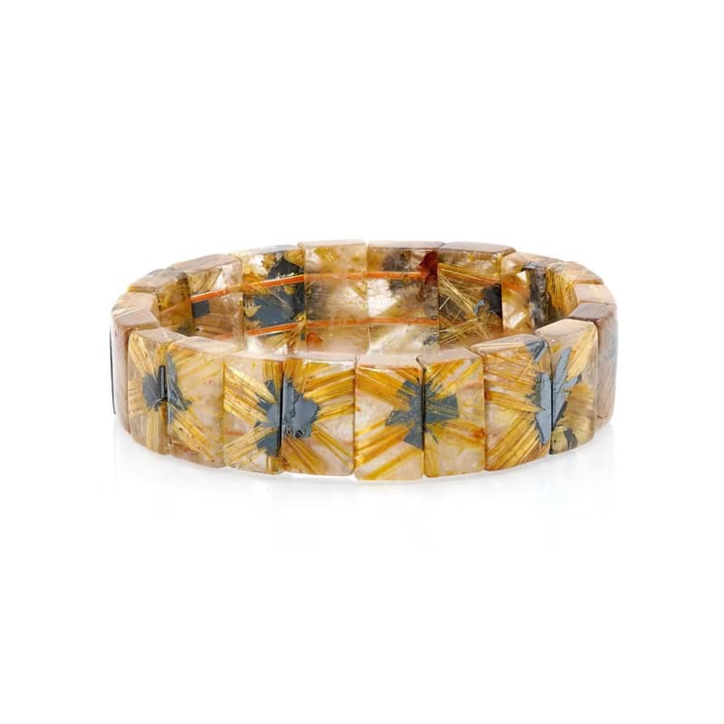 寶麗金珠寶-天然鈦晶手排