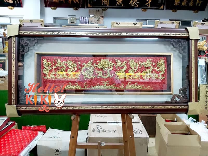 匾額 金箔畫 龍圖大展 升遷禮物 開幕禮物 退休送禮 喬遷送禮