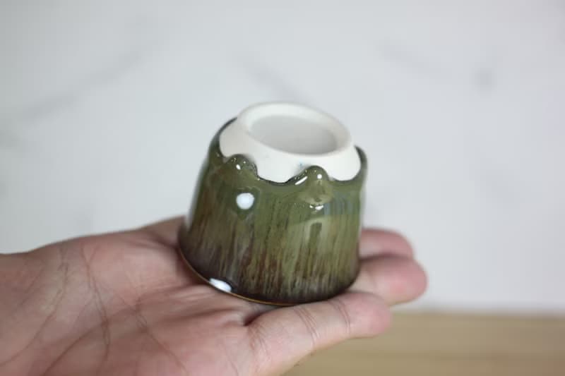 【送禮好物】60ml 天目釉 日式手工小茶杯 葉政豪作品