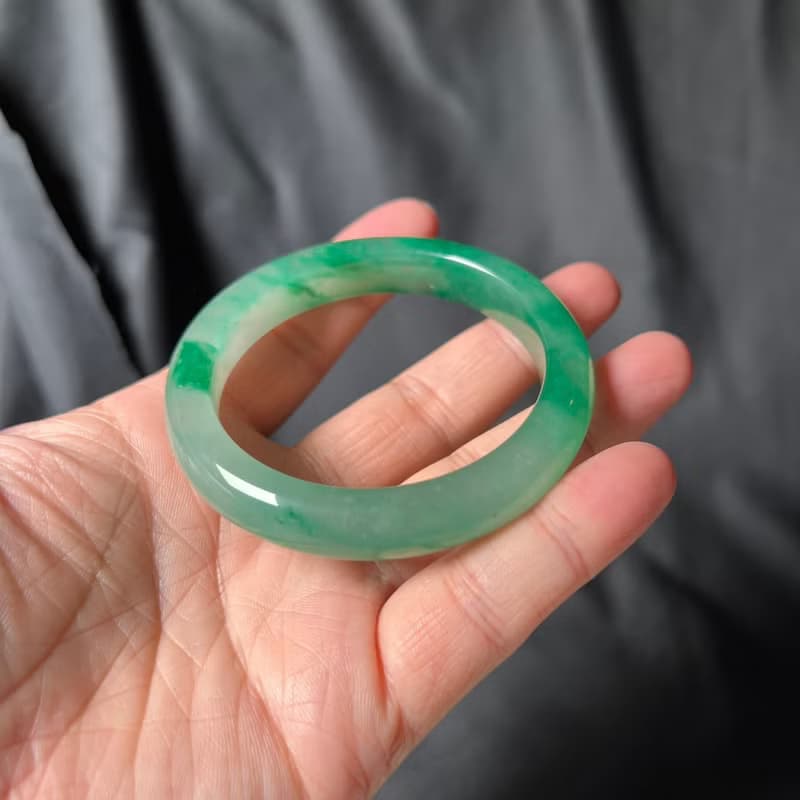 非洲翠濃綠手鐲 2493 #18.5