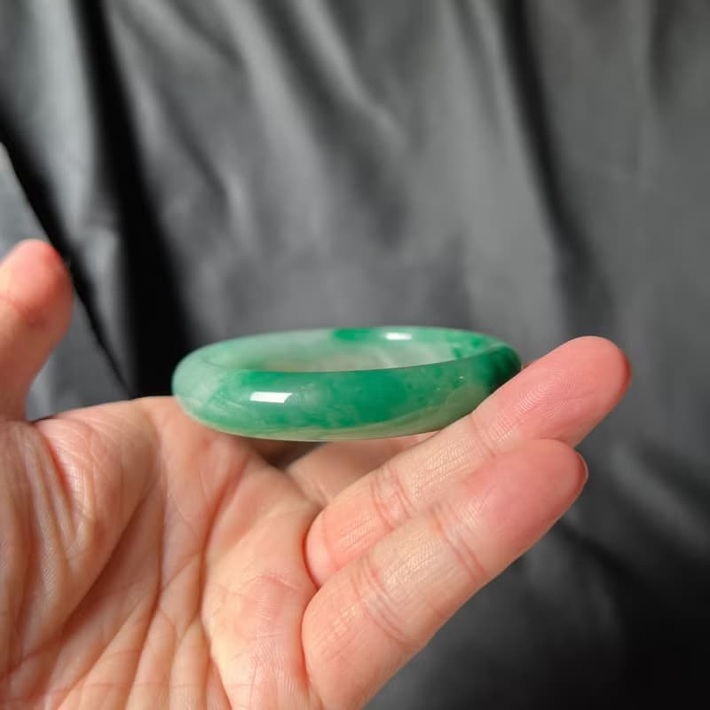 非洲翠濃綠手鐲 2493 #18.5