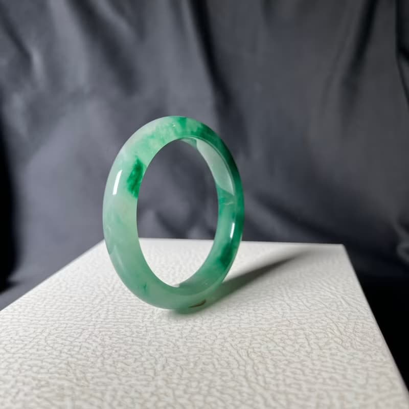 非洲翠濃綠手鐲 2493 #18.5