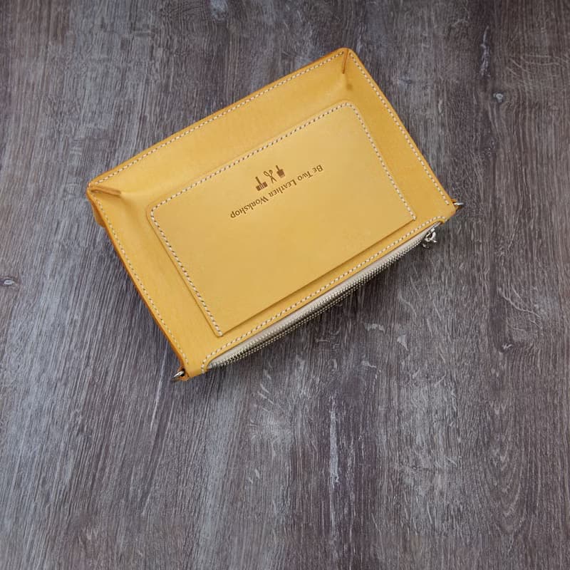 厚扁側背包 真皮牛皮 肩側 斜背 皮革皮包 情人禮物