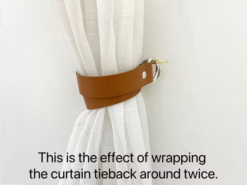 皮革窗簾綁帶//簡約主義//家居裝飾//窗簾//窗簾綁帶