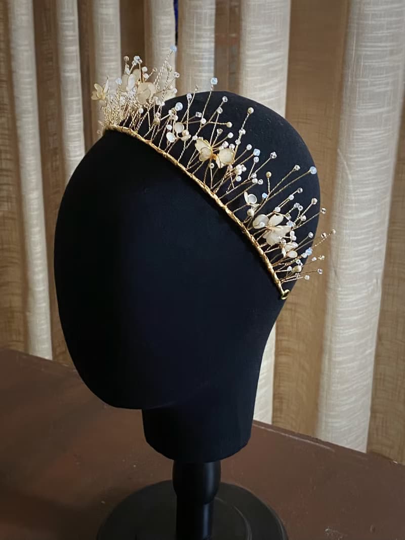 手工新娘飾品 swarovski水晶 跳舞香水 皇冠