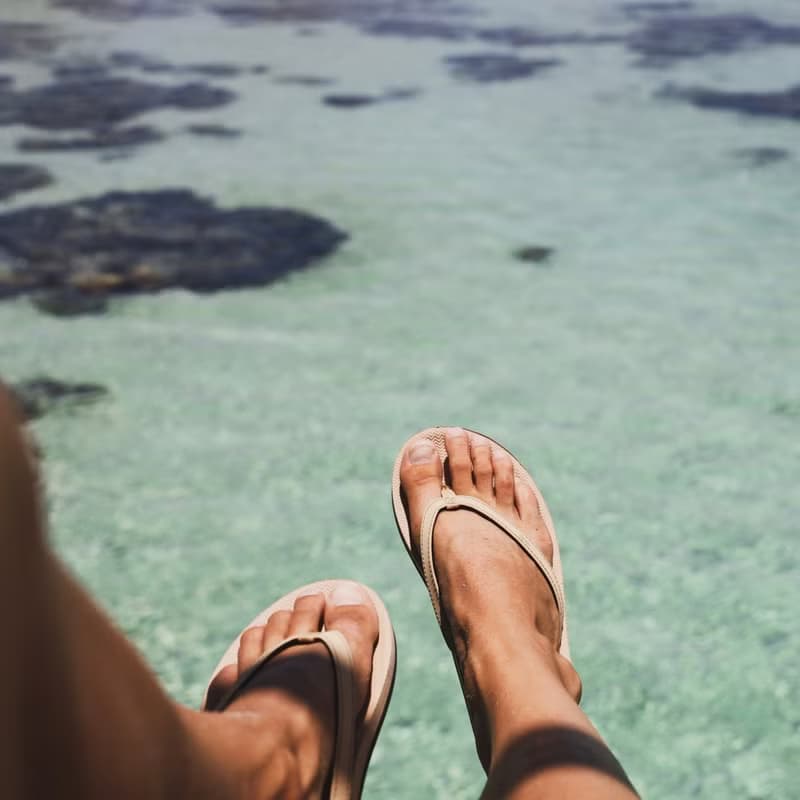 indosole 環保拖鞋 經典款 沙漠棕 女