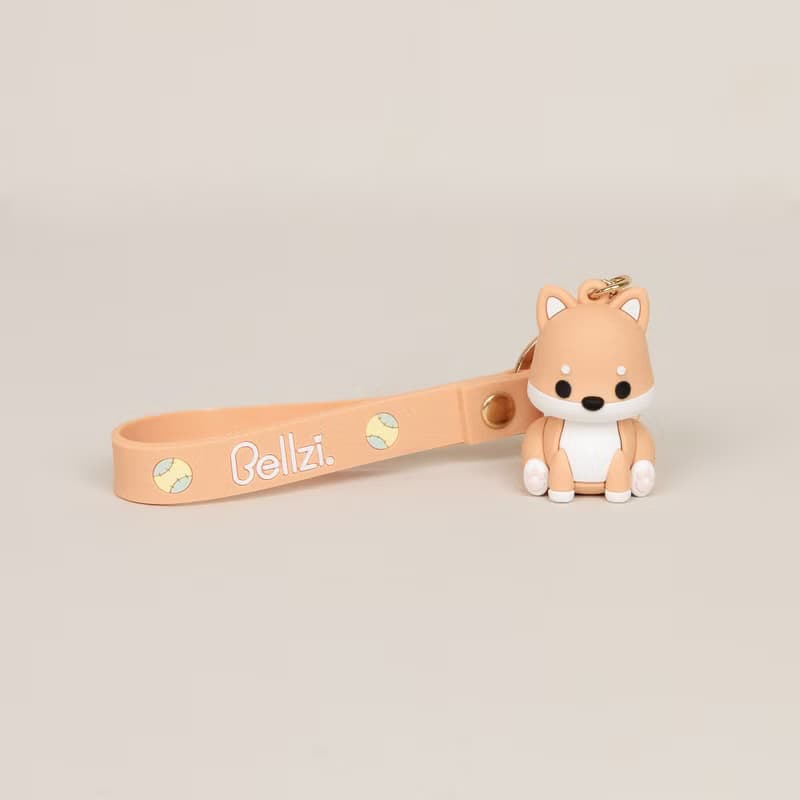 Bellzi | Shibi Figure Keychain 柴犬立體公仔吊飾