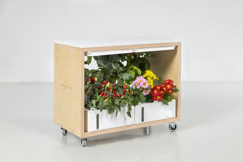 【定制】種菜櫃/水耕蔬菜種植櫃/傢俬/智能移動 水耕種植機/菜園