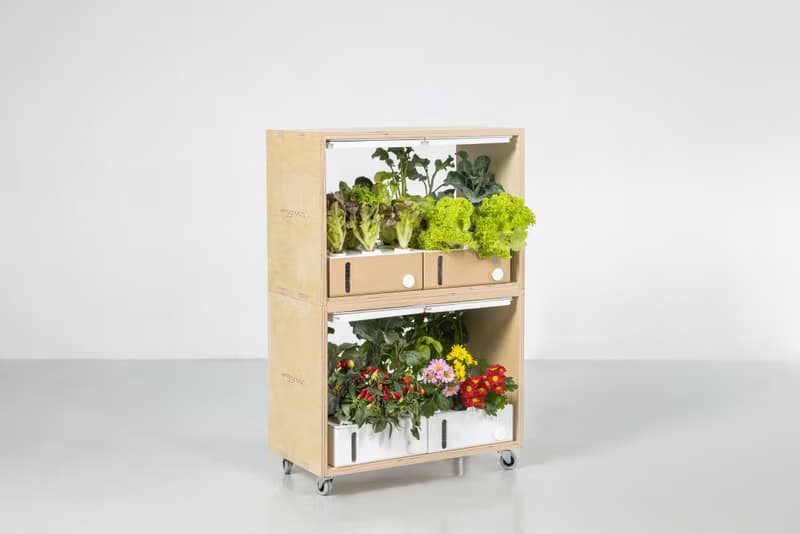 【定制】種菜櫃/水耕蔬菜種植櫃/傢俬/智能移動 水耕種植機/菜園